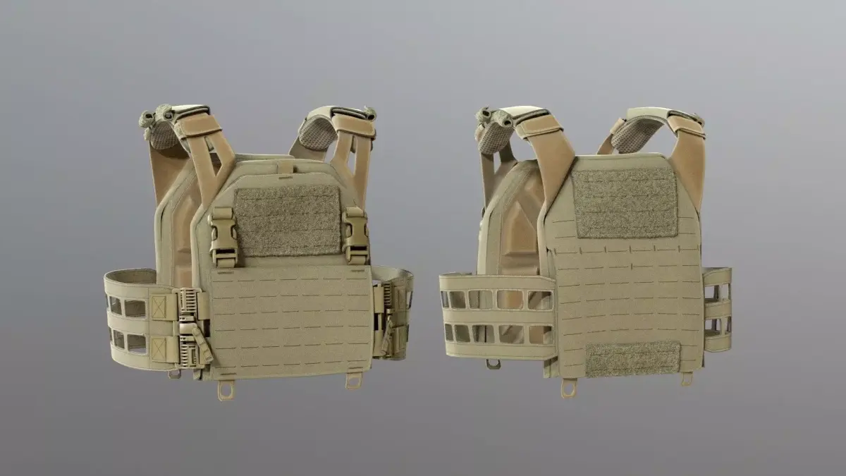 SOLDIER Bulletproof Vest 05 3D model
