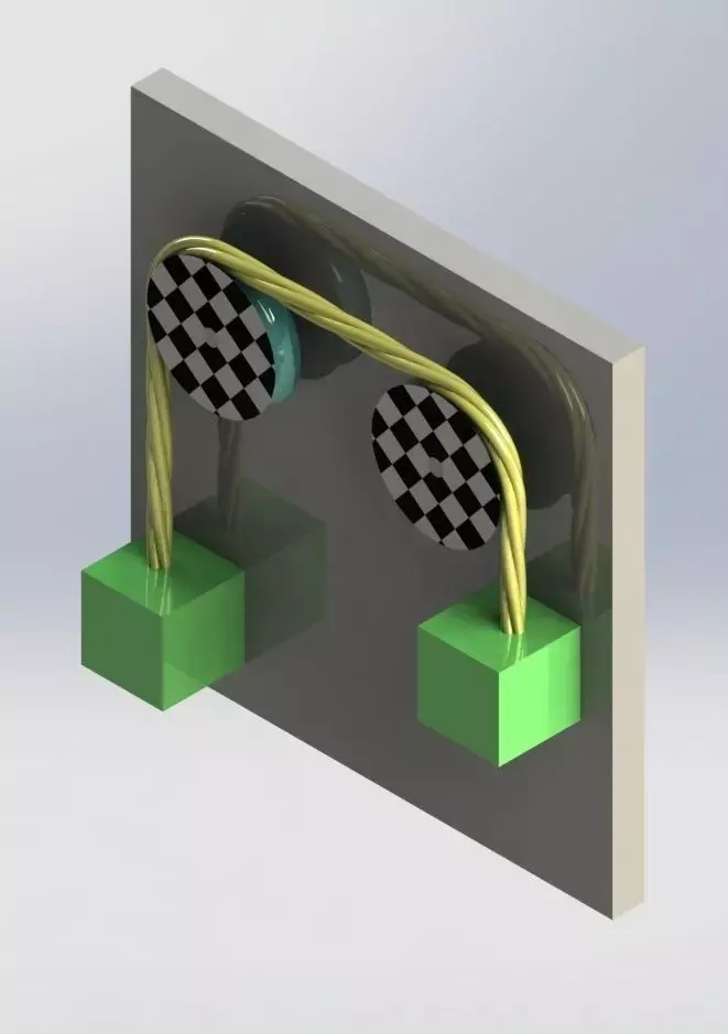 rope and pulley system Free 3D model