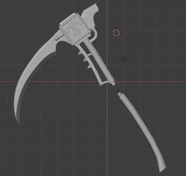 Emperors Scythes power scythe 3D print model