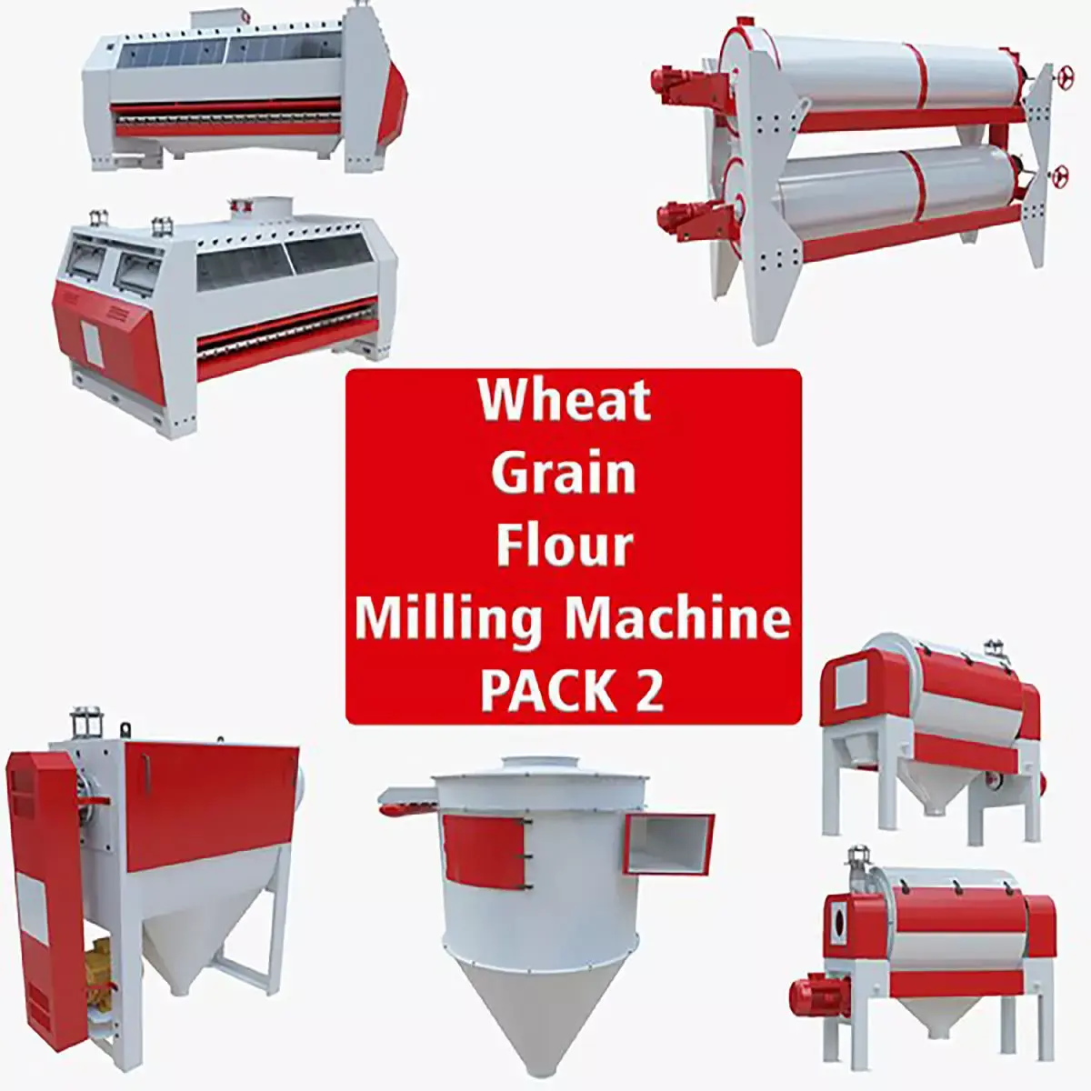 Wheat Grain Flour Milling Machine PACK 2