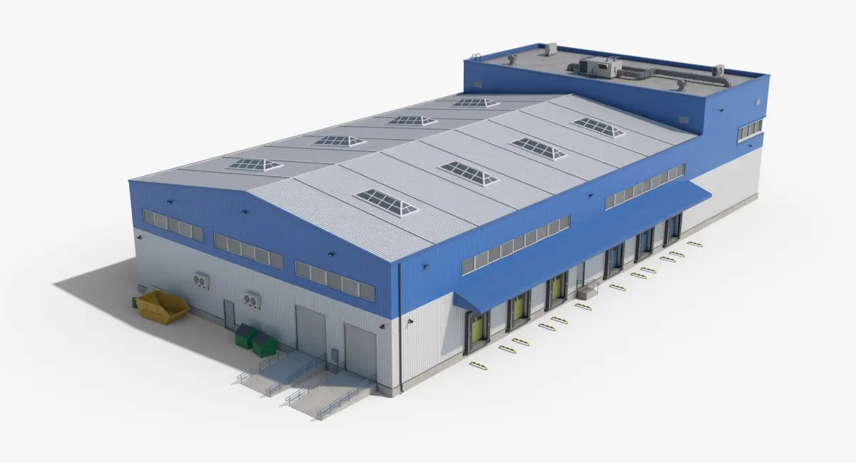 Industrial Building 29 3D model