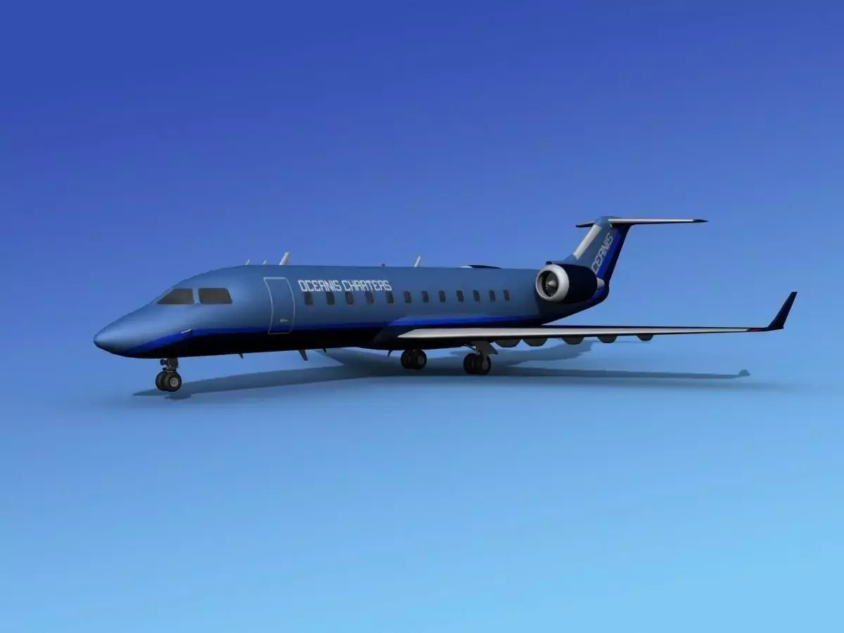 Canadair CRJ100 Oceanis 3D model