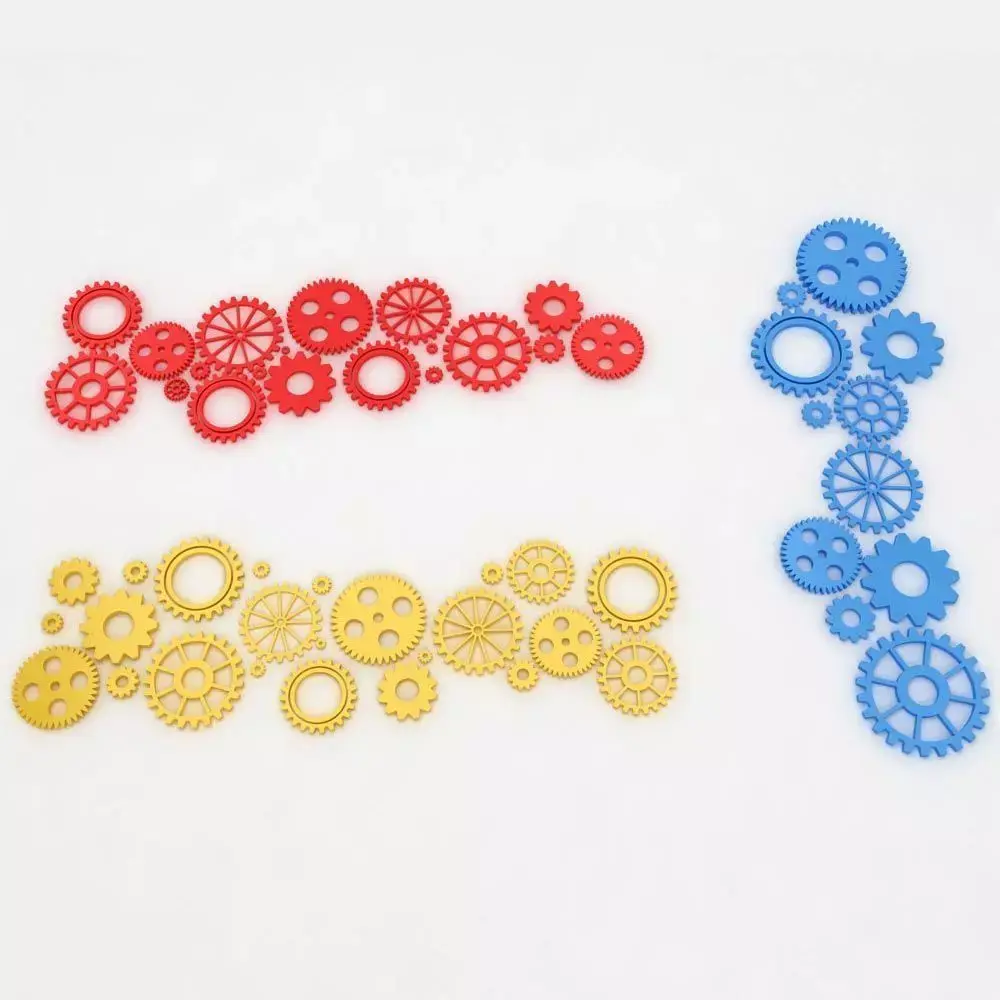 Mechanical gears belt 3d model  3D model