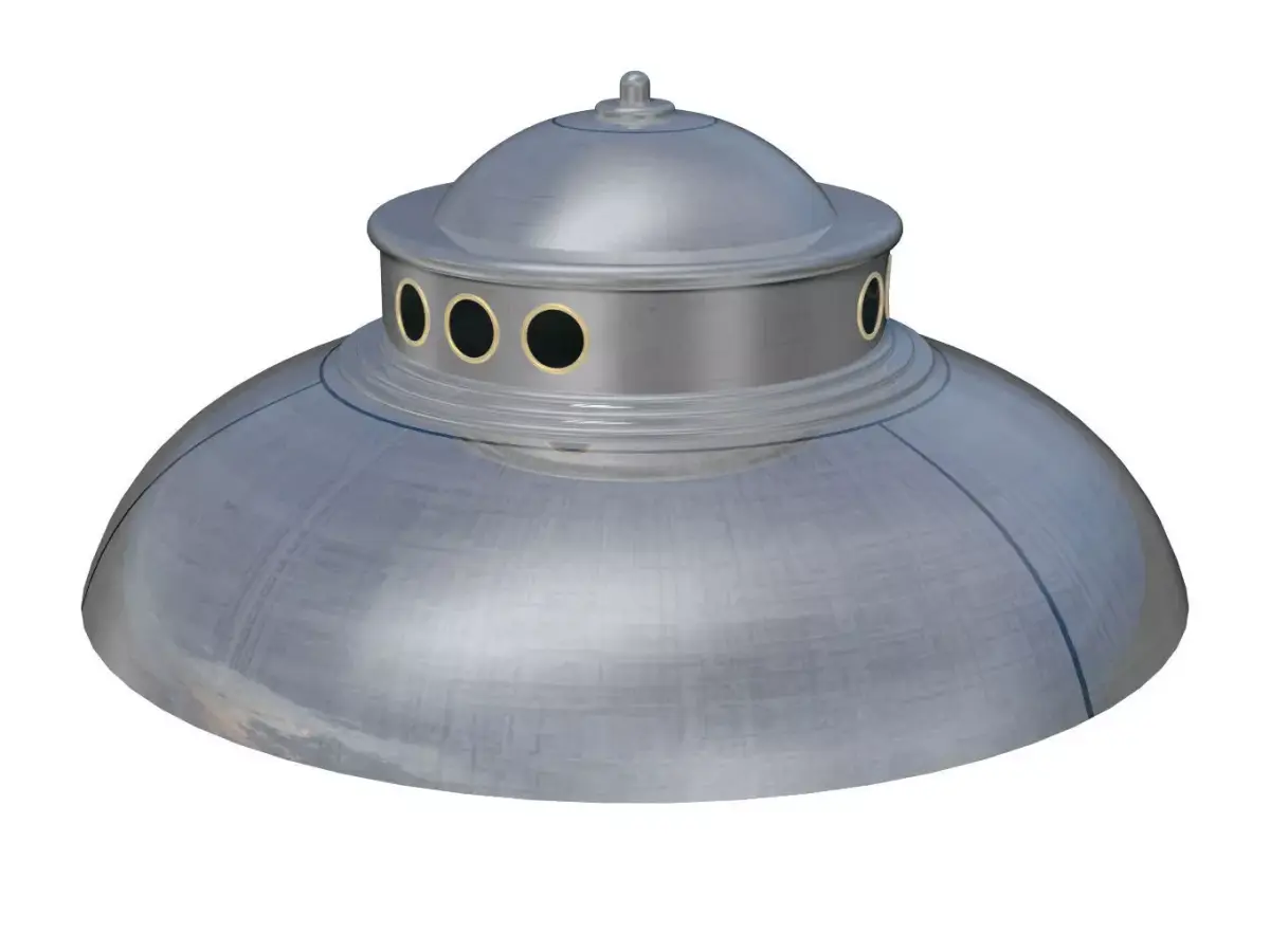 adamski flying saucer 3D model