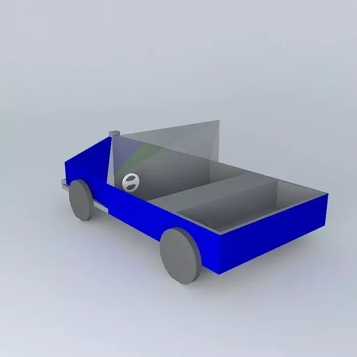 JEEP truck Free 3D model