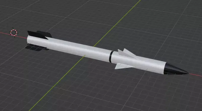 Military Missile 3D model