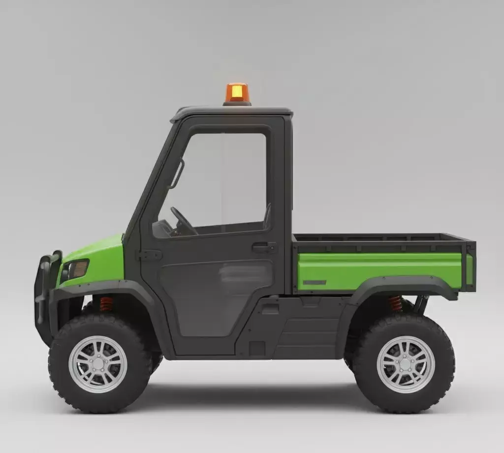 Bright Green Utility Vehicle 3D model