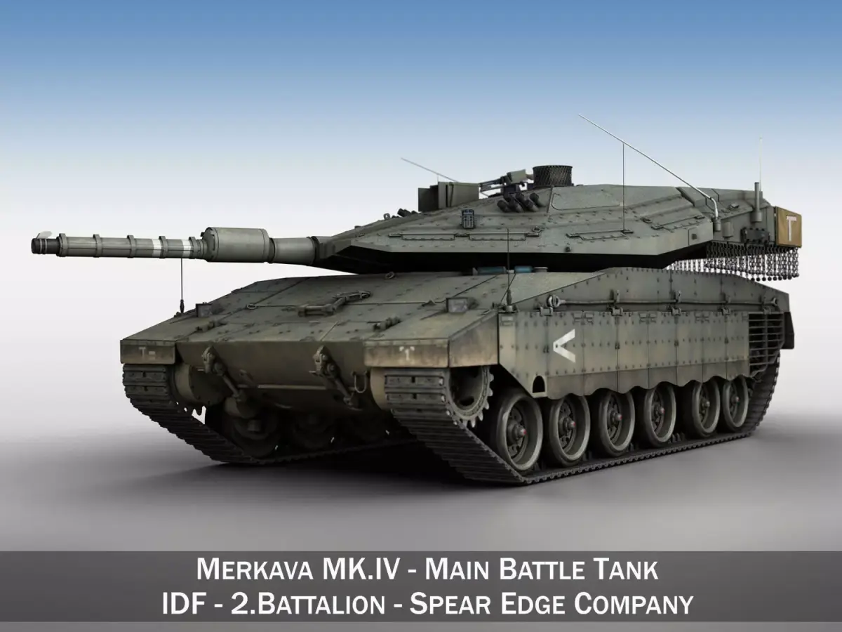 Merkava IV - Spear Edge Company 3D model