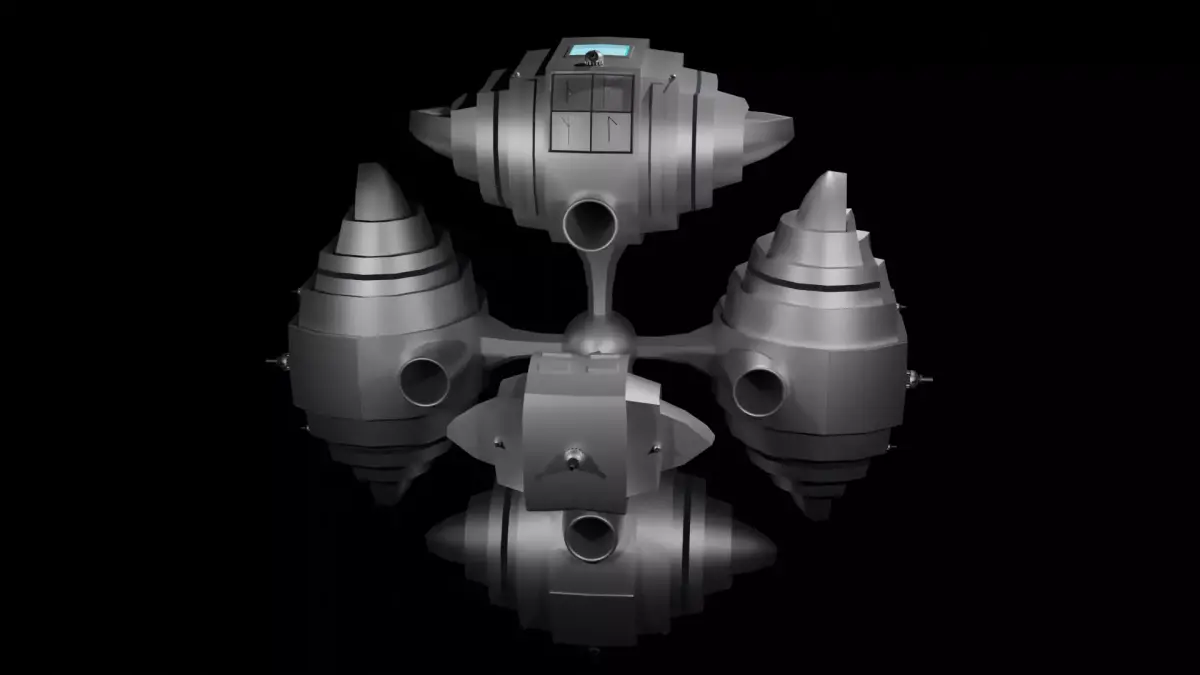 Creuss War Sun 3D model