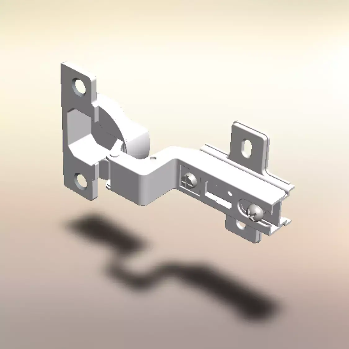 Cabinet hinge 3D model