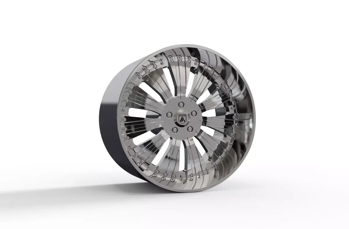 ASANTI AF136 WHEEL 3D MODEL 3D model