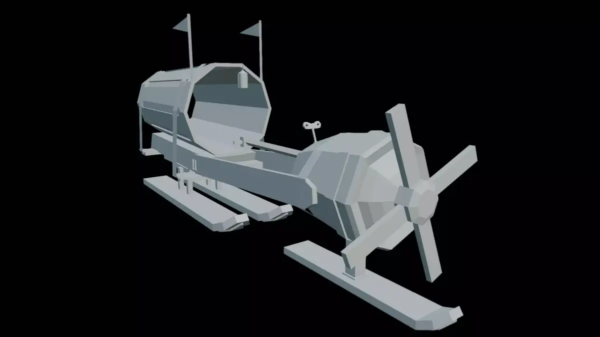 Trash Wagon Free 3D model