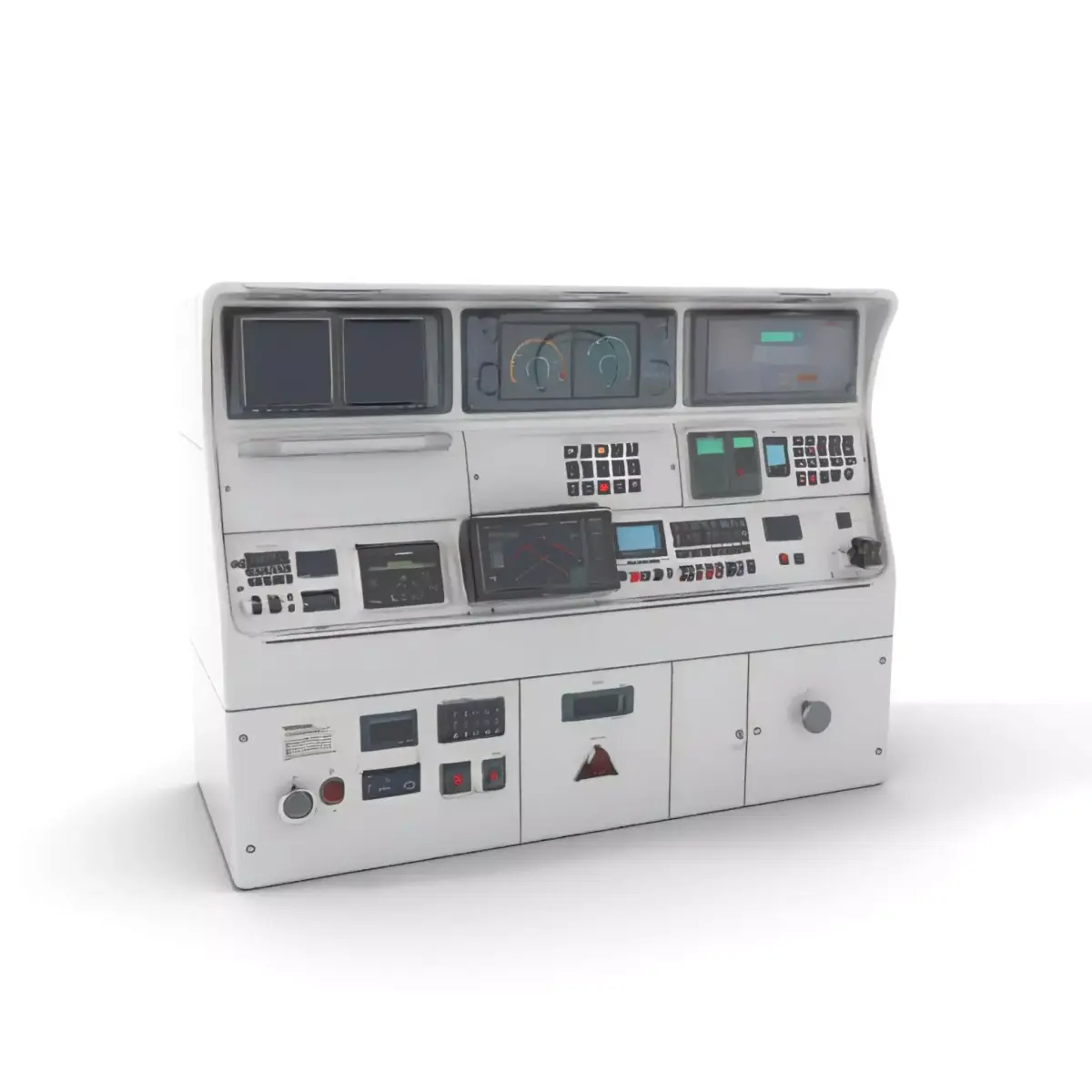Advanced Control Panel Model Pack Low-poly 3D model purchase