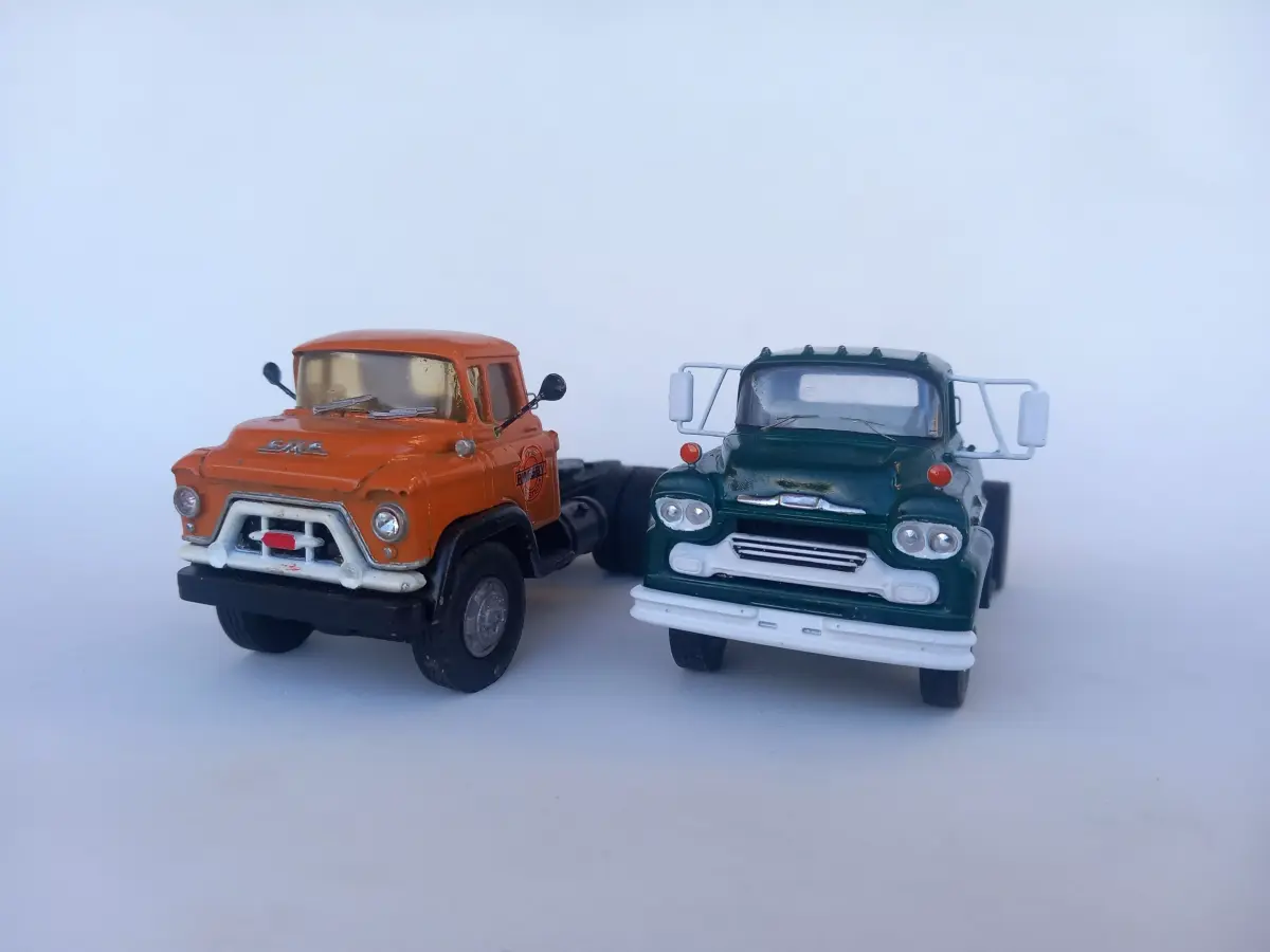 1958 Chevrolet LCF truck cab 3D print model