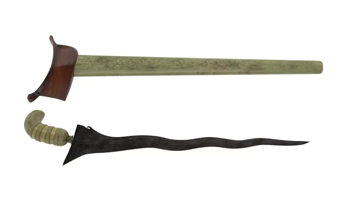 Kris Sword Low-poly 3D model