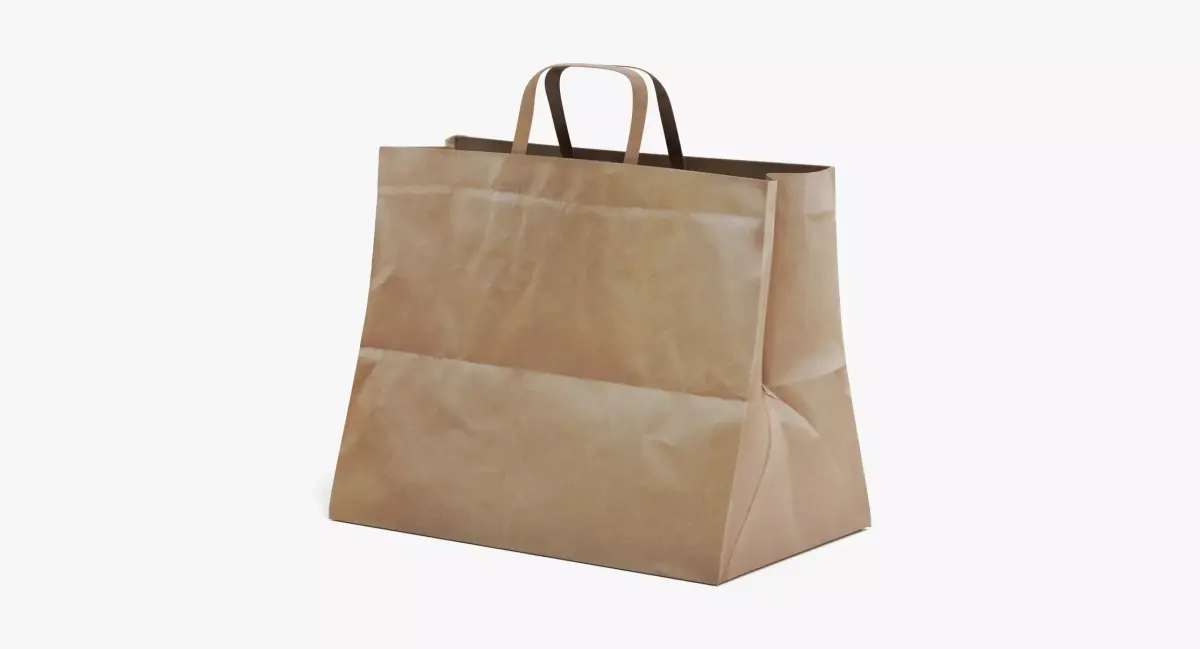 -Paper Bag V2- 3D model