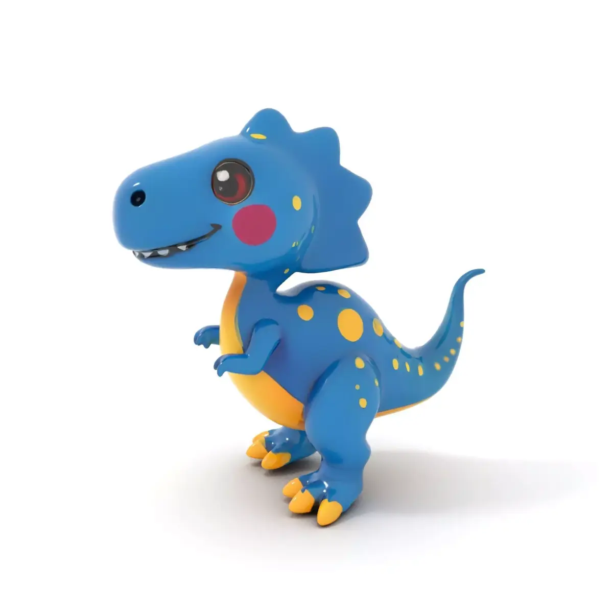 Cartoon Dinosaur Model Pack Low-poly 3D model