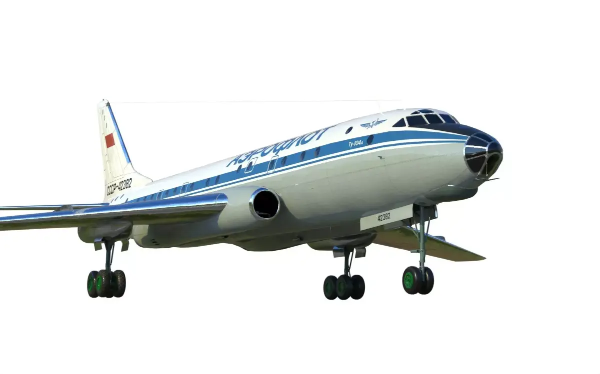Tupolev Tu-104 3D model