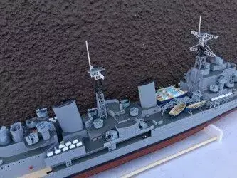 HMS Belfast 3D printed rc working model Build Instructions Free 3D print model