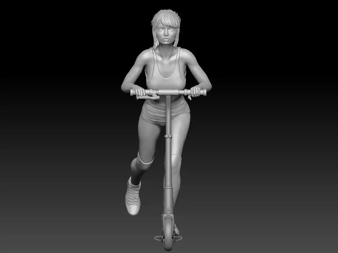 ELECTRIC SCOOTER 2 3D print model