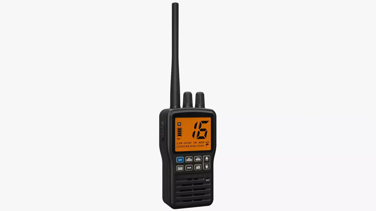Handheld VHF Radio 3D model