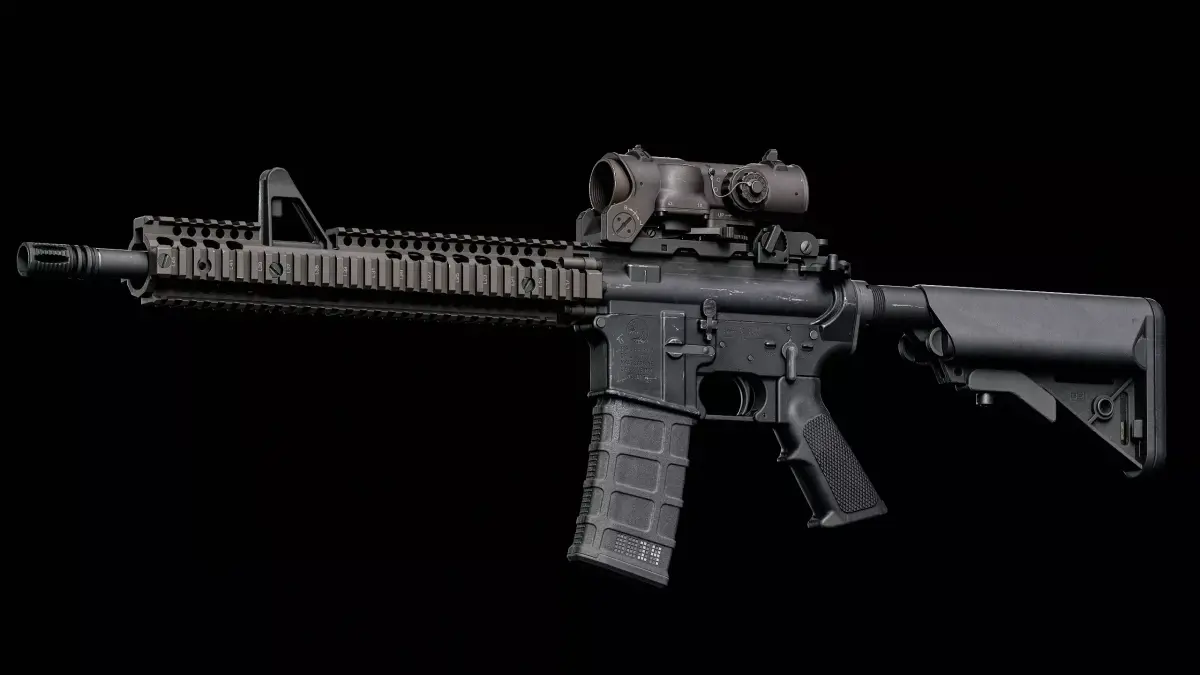 M4 - FSP Low-poly 3D model