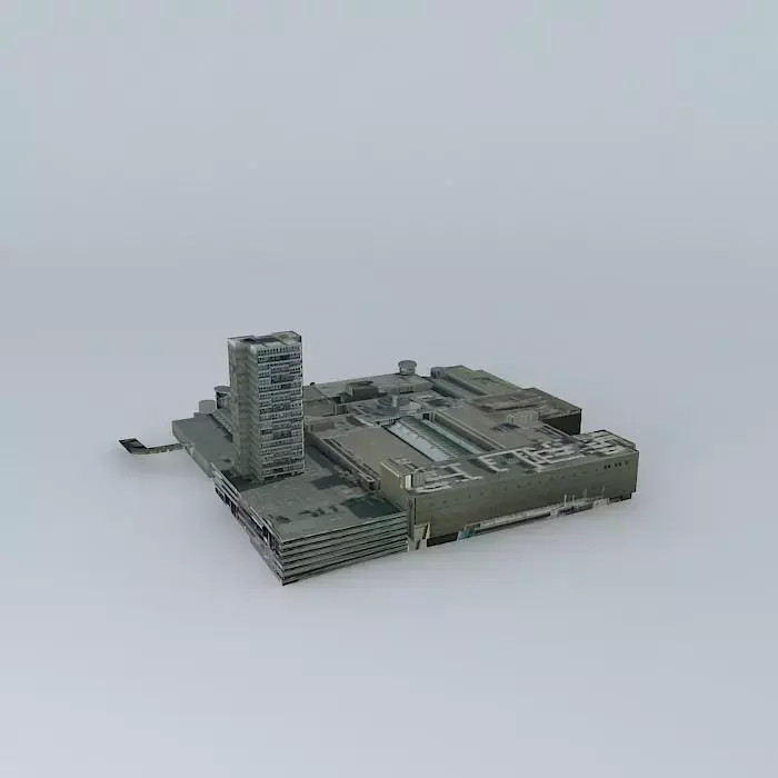 Churchill Square Shopping Centre Free 3D model