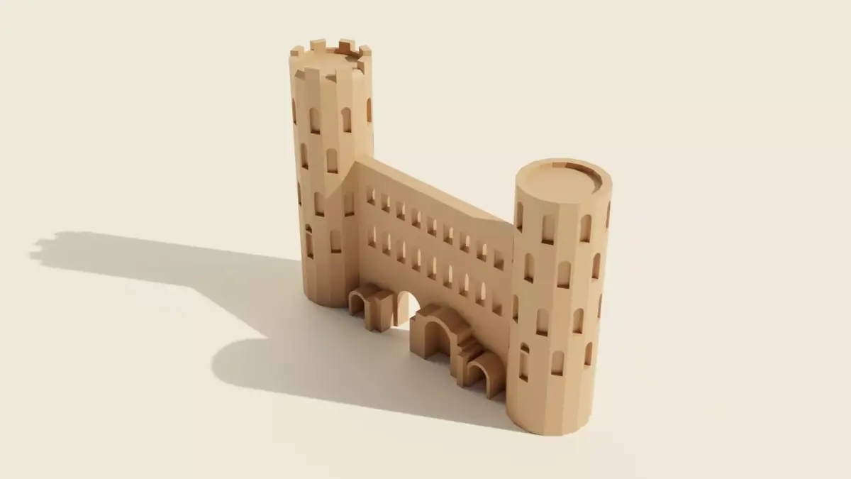 Porta Palatina 3D print model