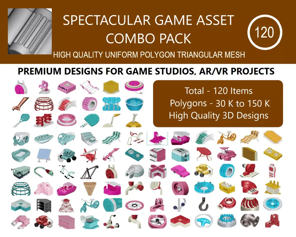 SPECTACULAR GAME ASSET COMBO PACK