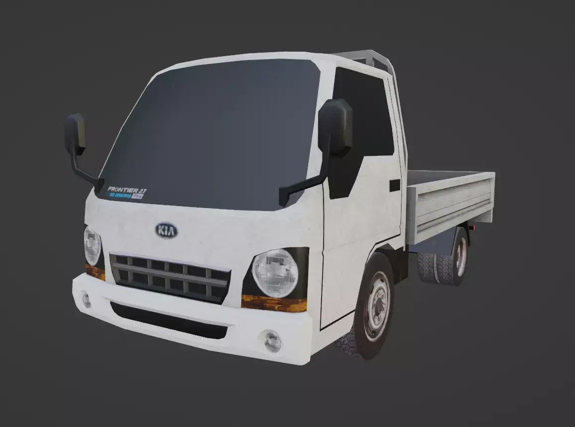 Kia Frontier 2000 Low-poly 3D model
