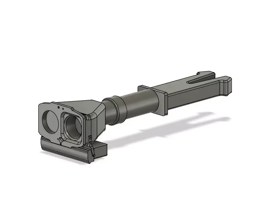  OO HO Model Railway NEM Magnetic Automatic Uncoupler V2 3D print model