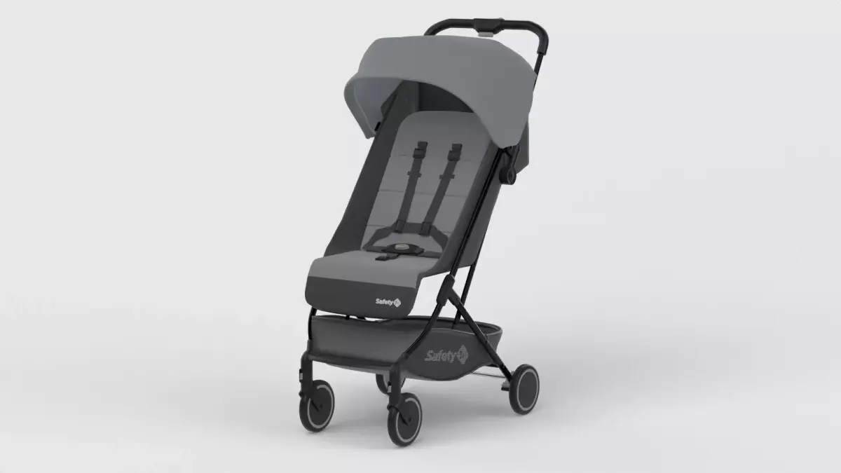 Baby stroller 3D model 3D model 12