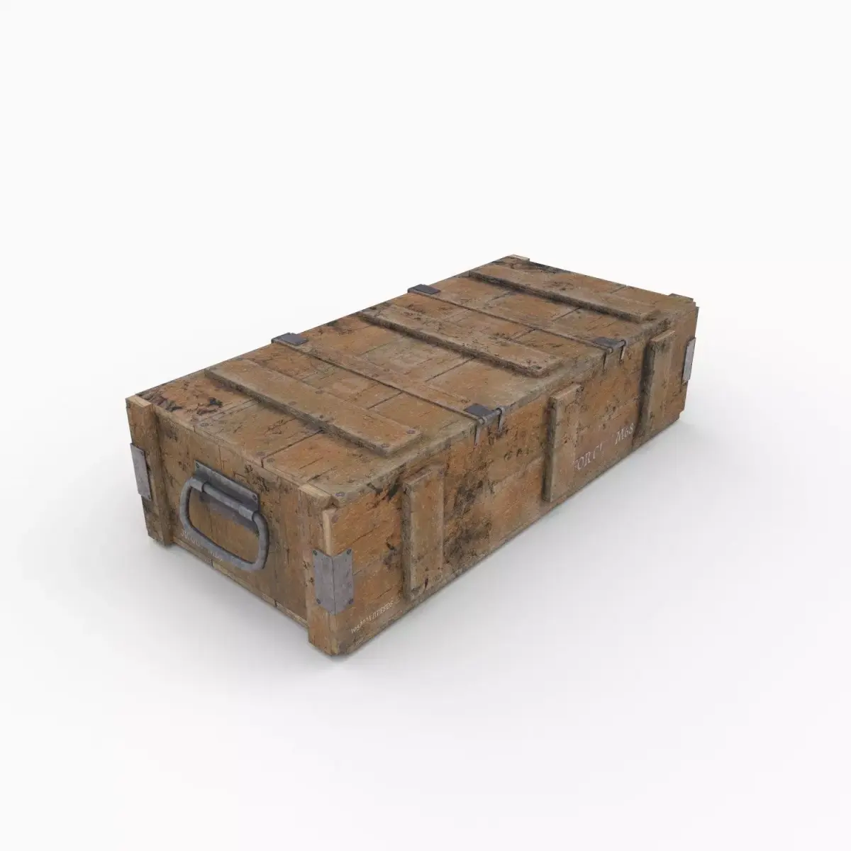 Ammo Crate - PBR Low-poly 3D model