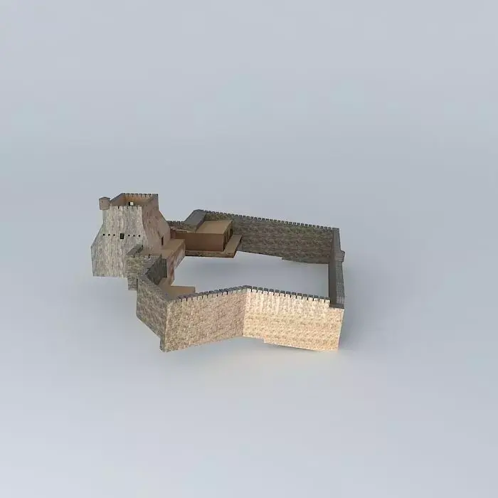 Kazarma Fortress 3D model