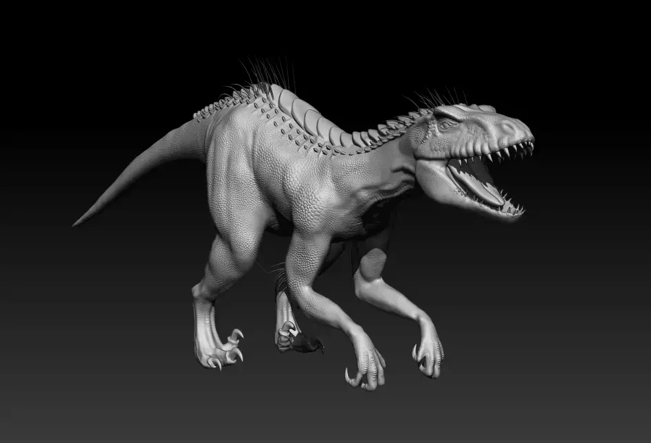Indoraptor t - rex 3D model