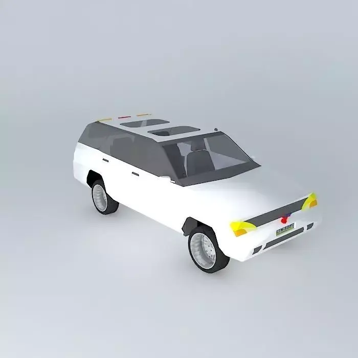 Jefferson Flyer Free 3D model