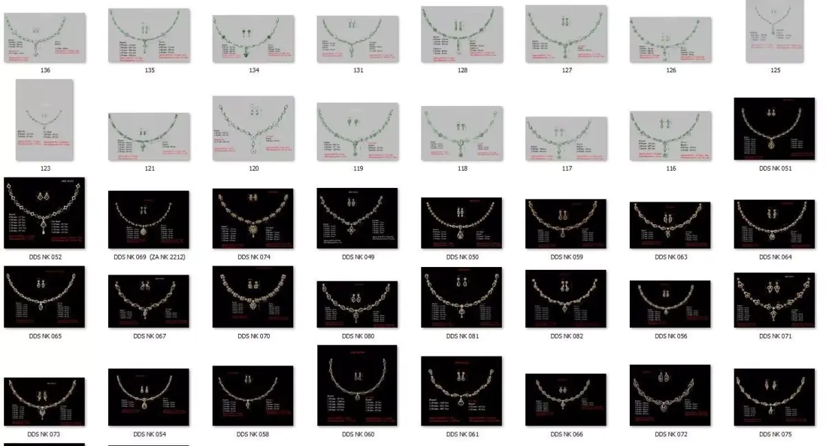 necklace  50  bulk  3dm files ready to print  part 05 3D print model