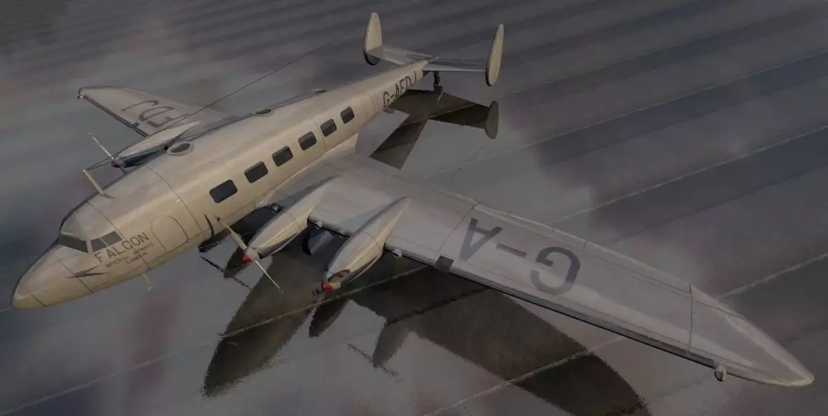 DeHavilland DH-91 Albatross 3D model