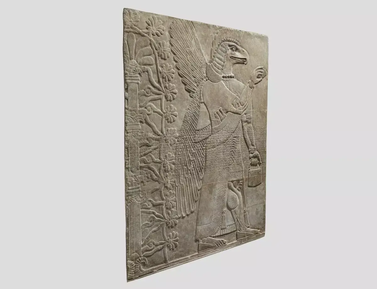 Assyrian Relief-Mesopotamian Low-poly 3D model