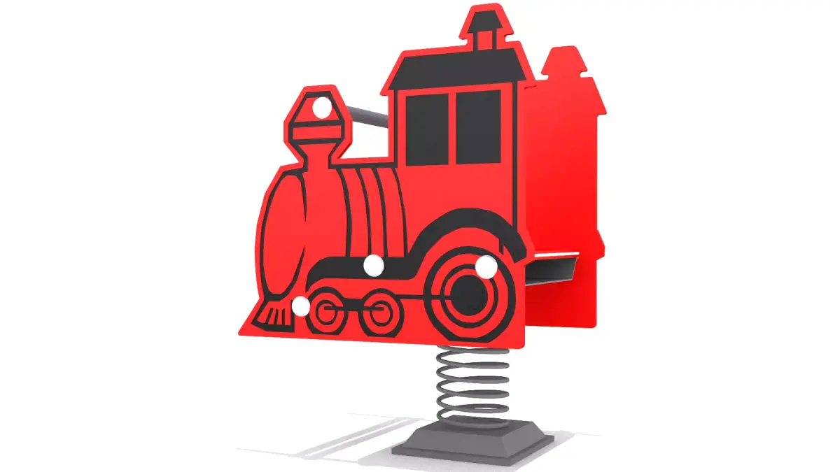 Playground - Train Rider Low-poly 3D model