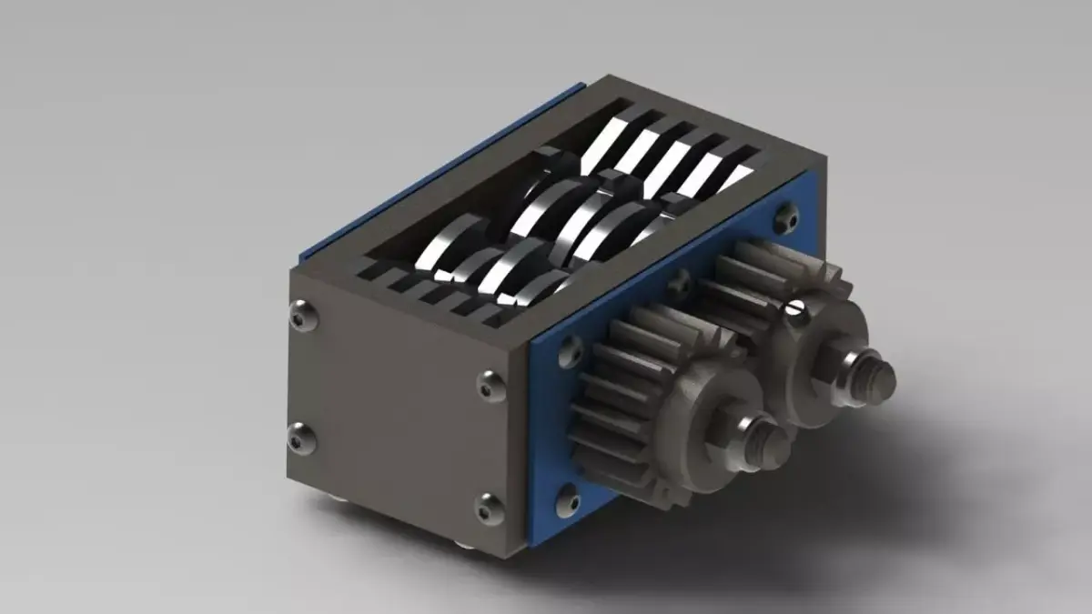 Mini Shreder Free 3D model