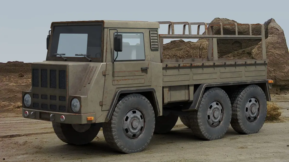 All Terrain Truck Concept 3D model