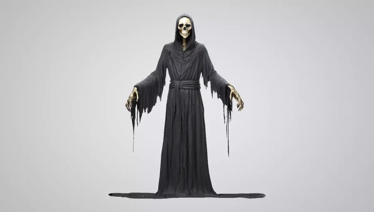 Spectral Guardian Low-poly 3D model