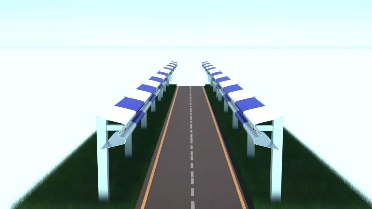Highway 3D model 4
