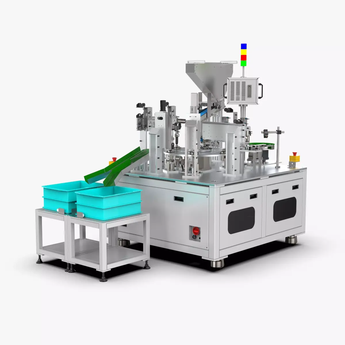 Automatic Circlip Assembly Machine 3D model