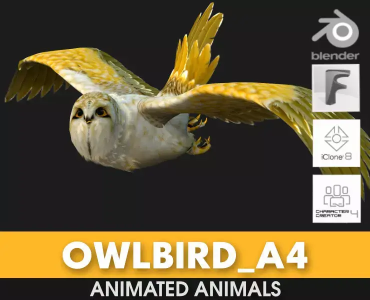 OwlBird A4 3D model