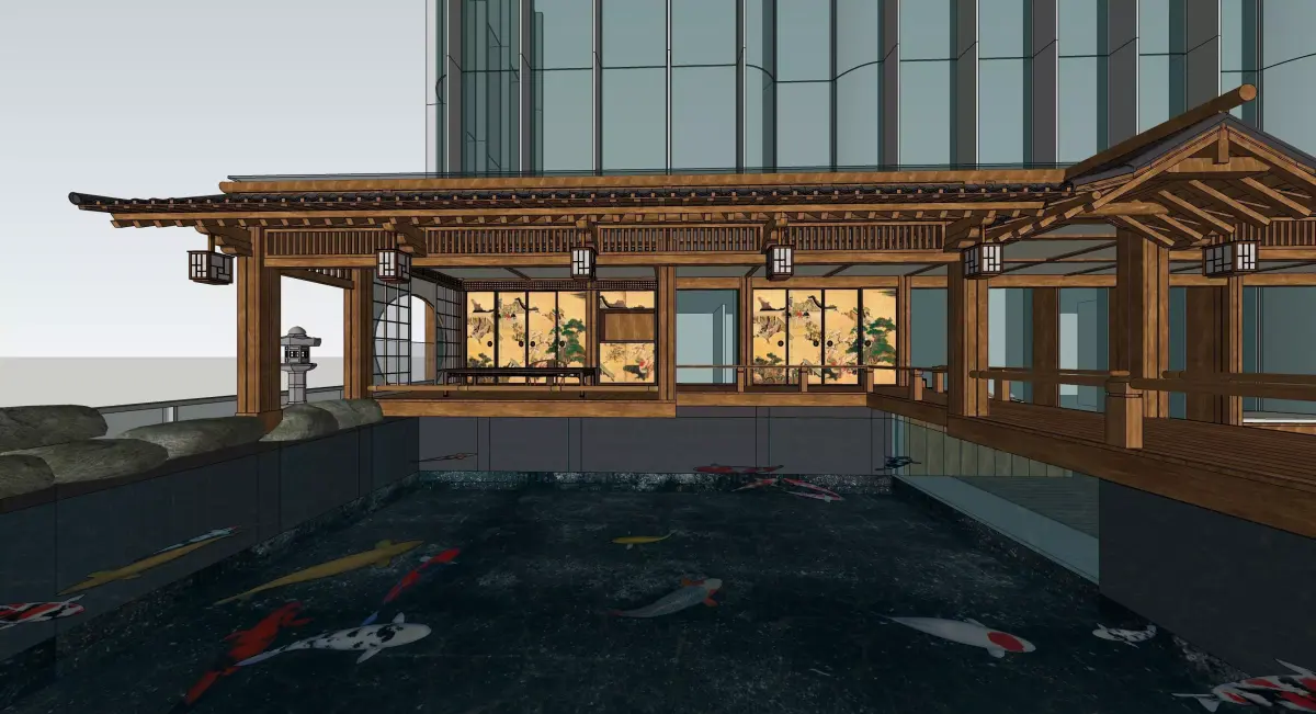 KOI FARM 3D model