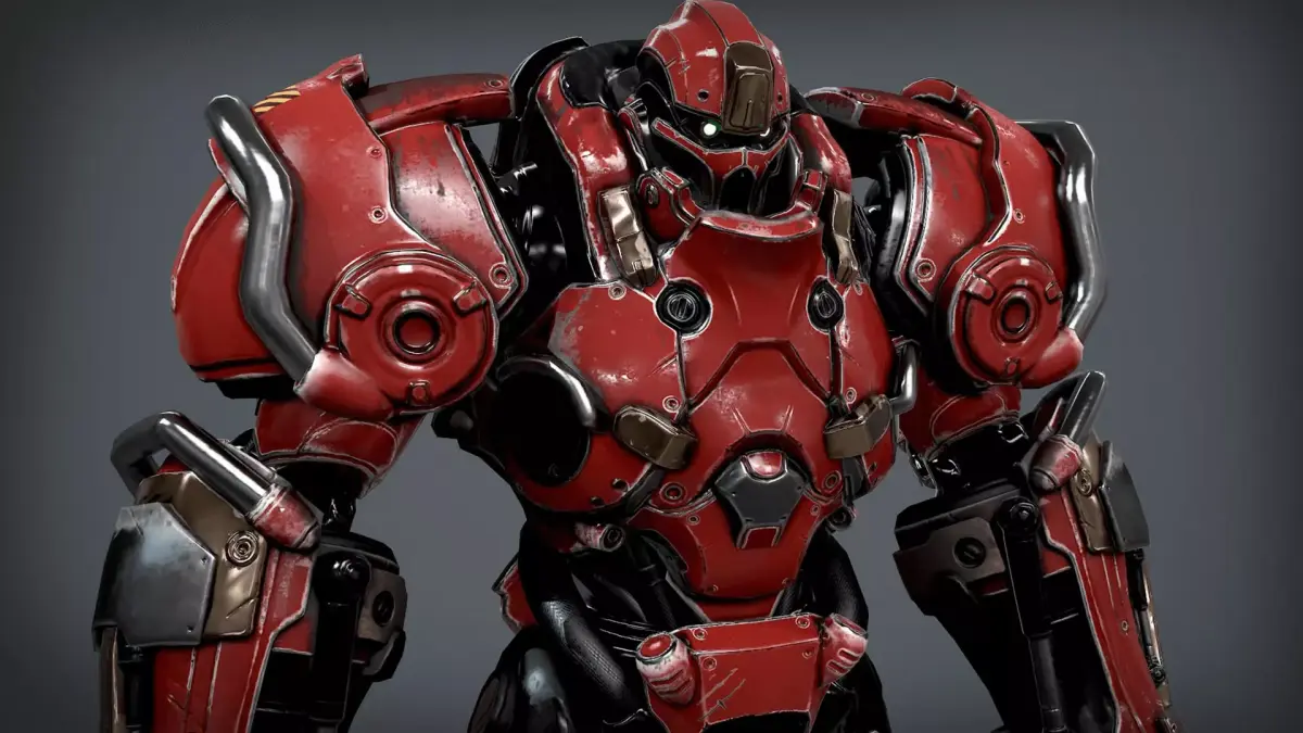 Sci Fi Power Suit - Advanced Pack 3D model