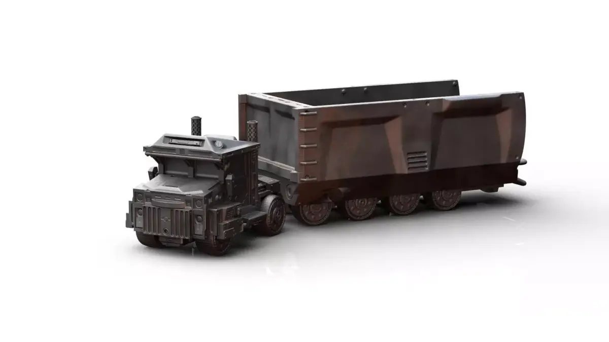 Salvage Truck 3D print model