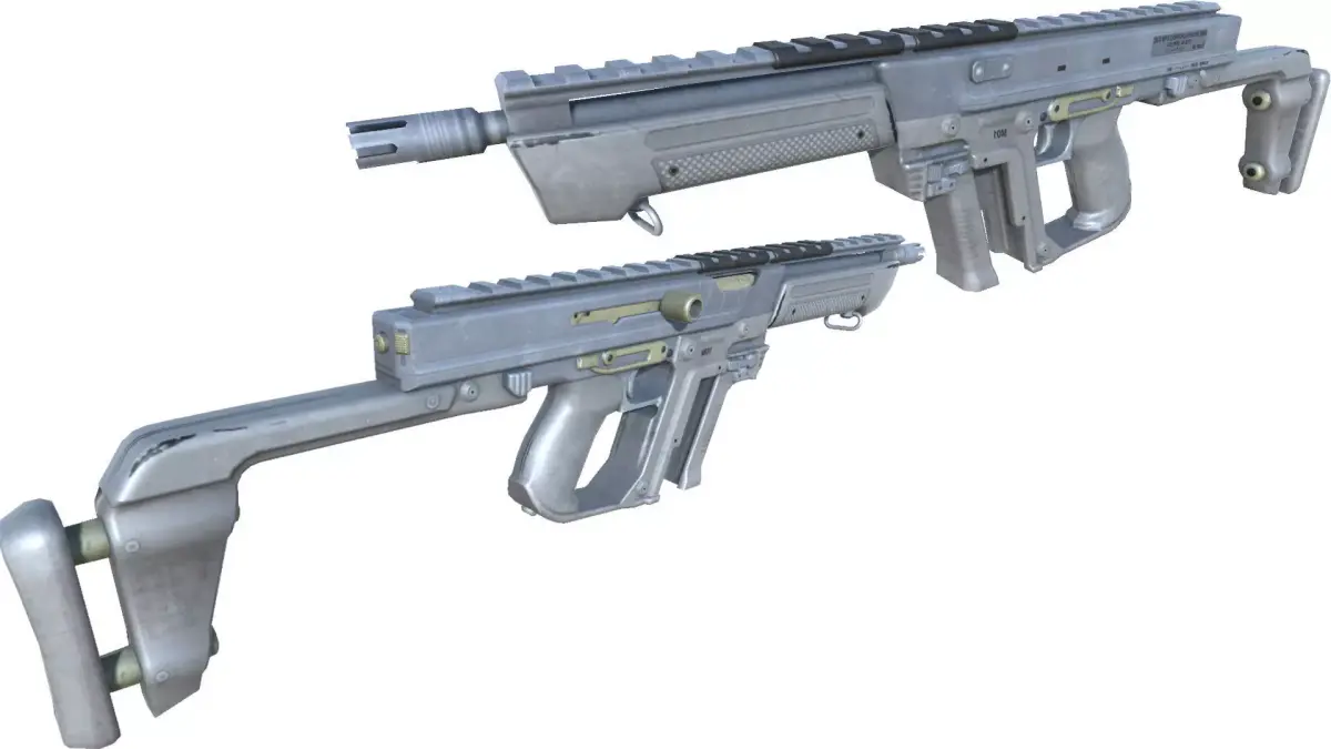 35-Blishlok-gun model 3d game ready model Low-poly 3D model Low-poly 3D model